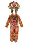 Kostium kombinezon kigurumi dinozaur Triceratops 3-4 lata / Souza!