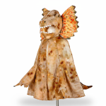 Kostium peleryna z kapturem - maską dinozaur Dilofozaur 4-7 lat / Souza!