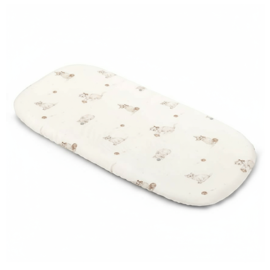 Bambusowe prześcieradło do gondoli - kittens / My Memi