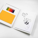 Mój pierwszy zestaw do kolorowania z kredkami z wosku pszczelego 1+ / Medenka