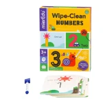 Zestaw z suchościeralnym markerem - Nauka cyferek / mierEdu