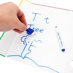 Zestaw z suchościeralnym markerem - Nauka alfabetu / mierEdu