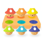 Psotne grzybki, sorter dla dzieci – zabawka edukacyjna / Sassy