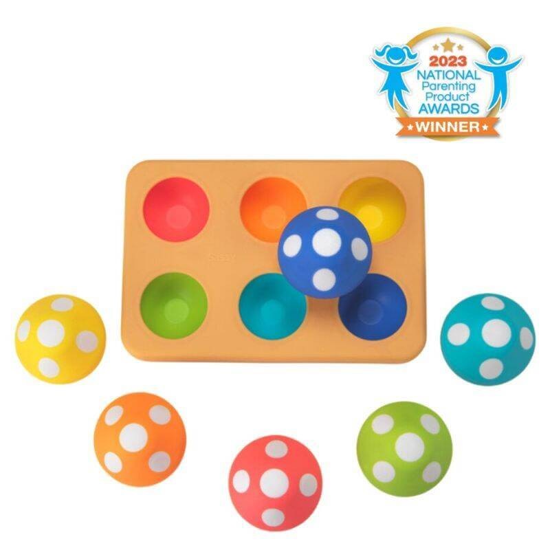 Psotne grzybki, sorter dla dzieci – zabawka edukacyjna / Sassy