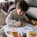 Duża Mata Silikonowa do Kolorowania A3 - Zwierzęta / HeyDoodle