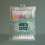 Duża Mata Silikonowa do Kolorowania A3 - Kosmos / HeyDoodle