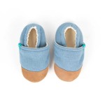 Kapcie do domu, żłobka, przedszkola - Sky Blue / TITOT