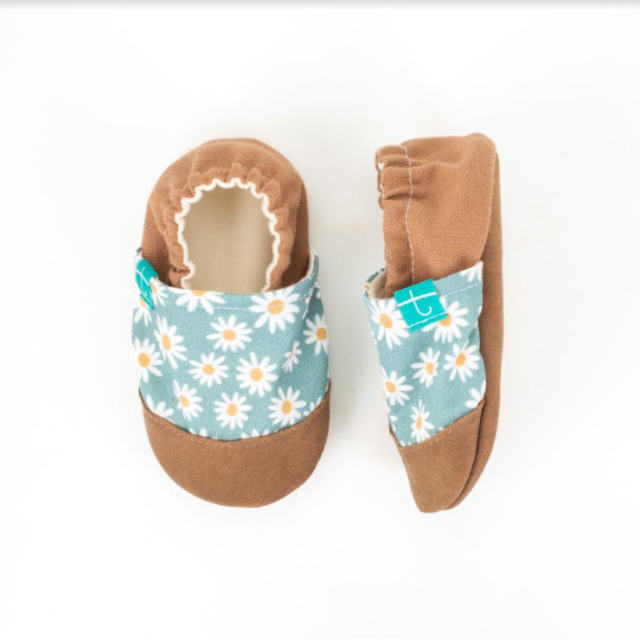 Kapcie do domu, żłobka, przedszkola - Blue Daisy / TITOT