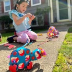 Układanka magnetyczna CLIXO Crew Pack, żółto-różowa