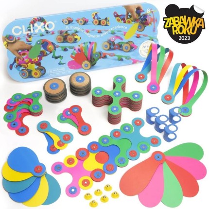 Układanka magnetyczna CLIXO Wheel Creator Pack