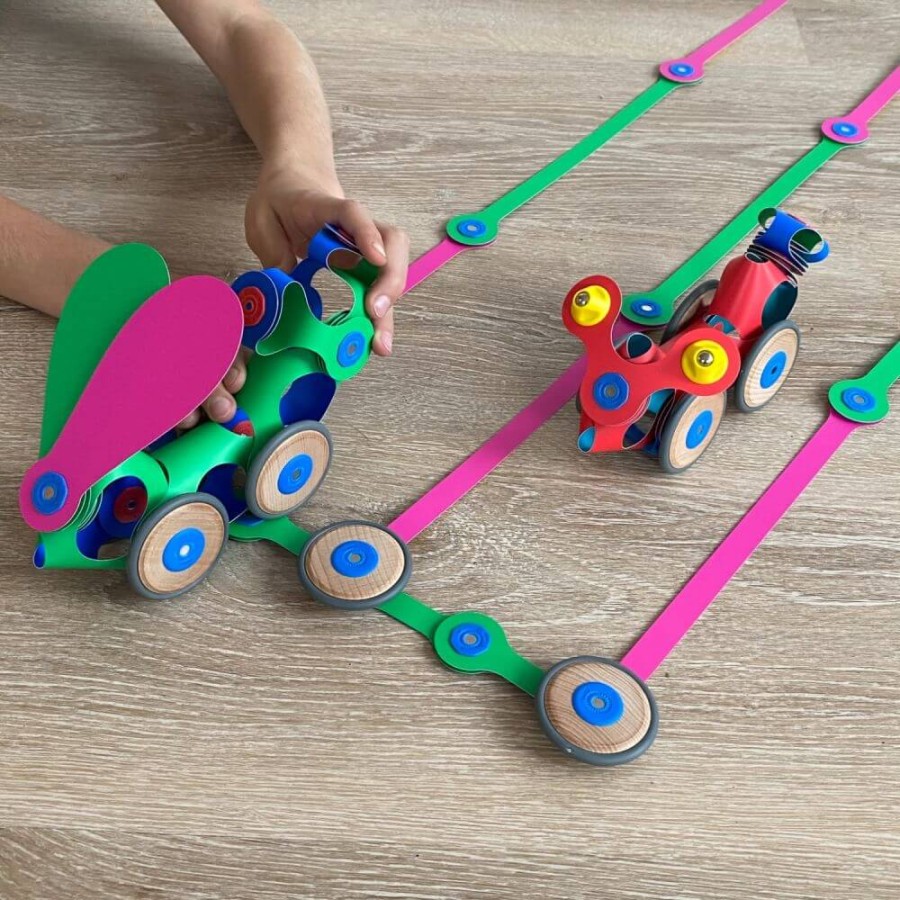 Układanka magnetyczna CLIXO Wheel Creator Pack