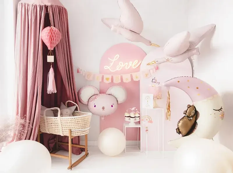 Balon foliowy Myszka, 96x64 cm / PartyDeco