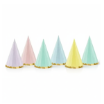 Czapeczki Yummy, 6szt. / PartyDeco