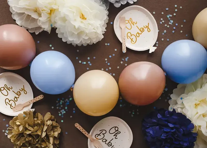 Talerzyki Oh baby, 6 szt. / PartyDeco