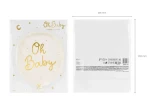 Talerzyki Oh baby, 6 szt. / PartyDeco