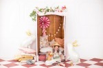 Rozety dekoracyjne Kwiaty, 26-43 cm/ PartyDeco