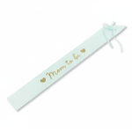 Szarfa Mom to be - jasny tiffany blue / PartyDeco