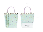 Torebki na prezenty Gwiazdki, 22x23x8cm / PartyDeco