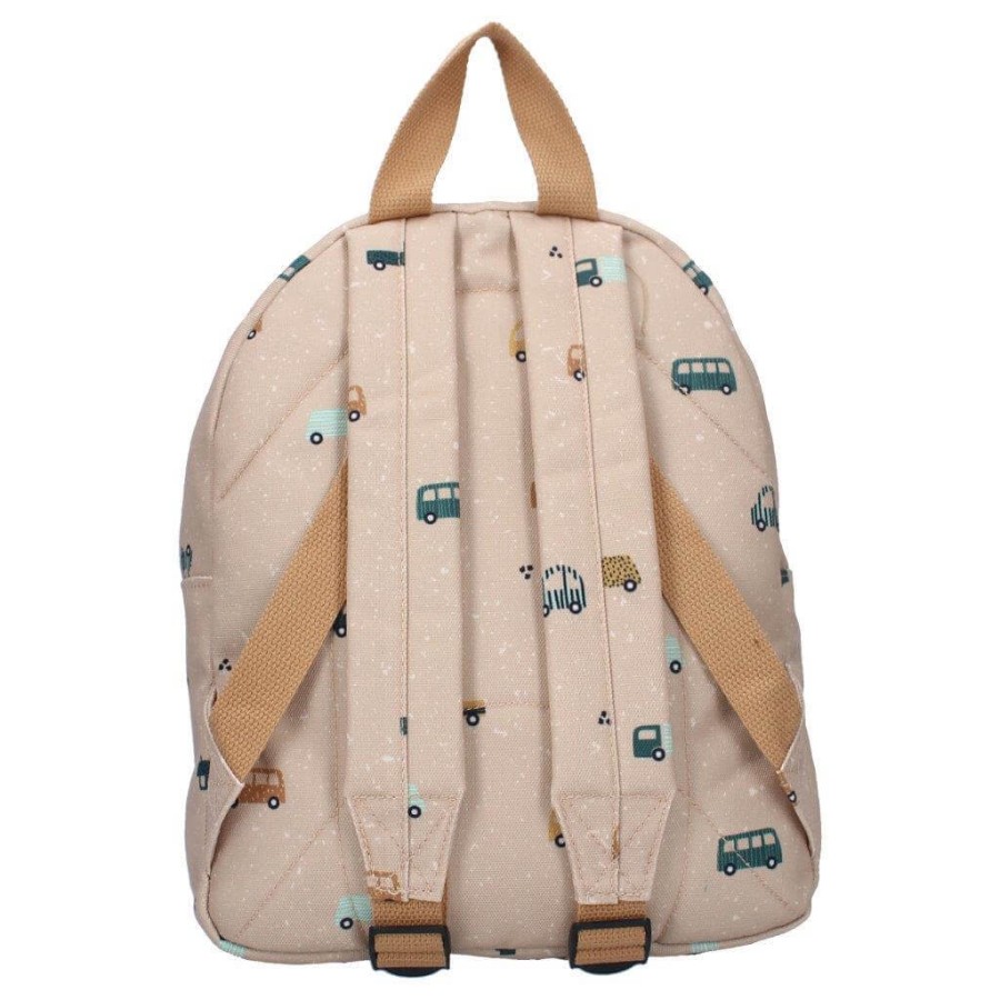 Plecak dla dzieci Sweet Cars brown / KIDZROOM