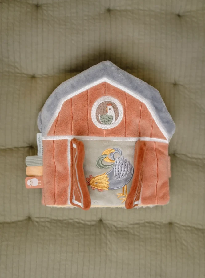 Duża książeczka aktywizująca Little Farm / Little Dutch