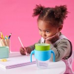 Kubek treningowy 360° - niekapek, ocean breeze / b.box