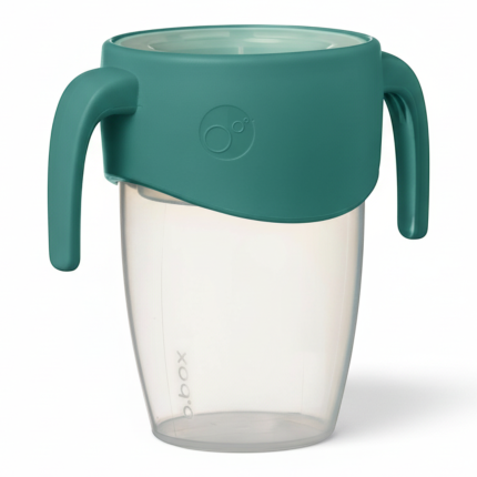 Kubek treningowy 360° - niekapek, emerald forest / b.box