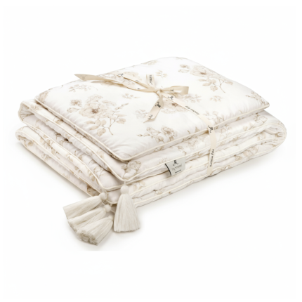 Bambusowa pościel z wypełnieniem 75x95 - boho flowers / My Memi