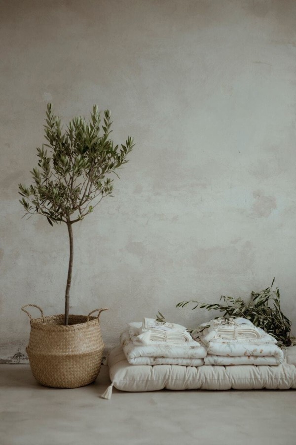 Bambusowa pościel z wypełnieniem 75x95 - boho flowers / My Memi