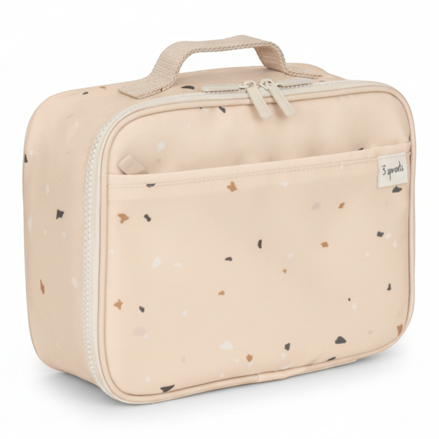 Torba na lunch - Recycled Terazzo Sand / 3 Sprouts