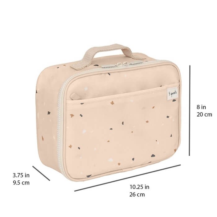 Torba na lunch - Recycled Terazzo Sand / 3 Sprouts