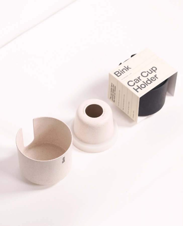 Adapter cup holder do butelek Bink, straw