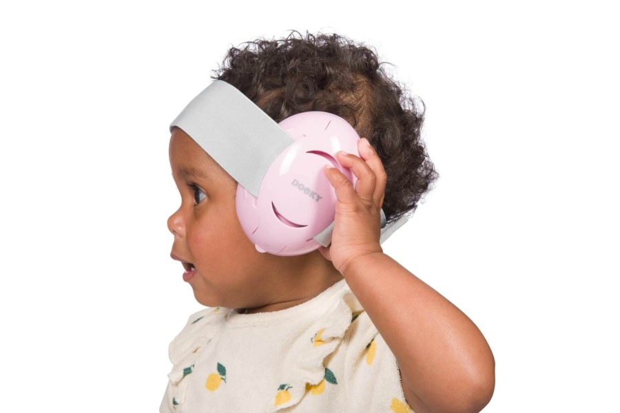 Słuchawki ochronne Earmuff - pink 0-3 / DOOKY Baby