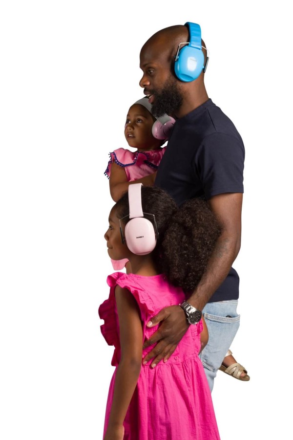 Słuchawki ochronne Earmuff - pink 0-3 / DOOKY Baby
