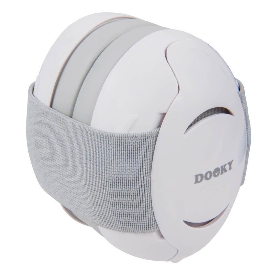 Słuchawki ochronne Earmuff - white 0-3 / DOOKY Baby