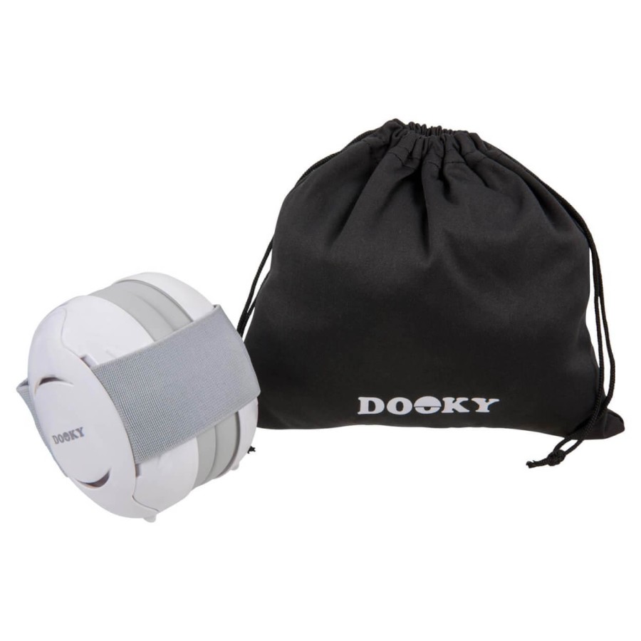 Słuchawki ochronne Earmuff - white 0-3 / DOOKY Baby