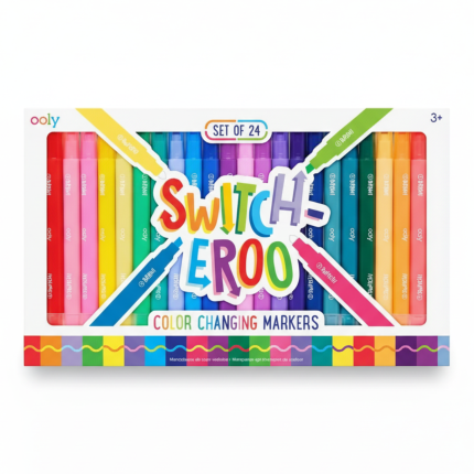 Flamastry zmieniające kolor - Switch-Eroo, 24 szt / Ooly