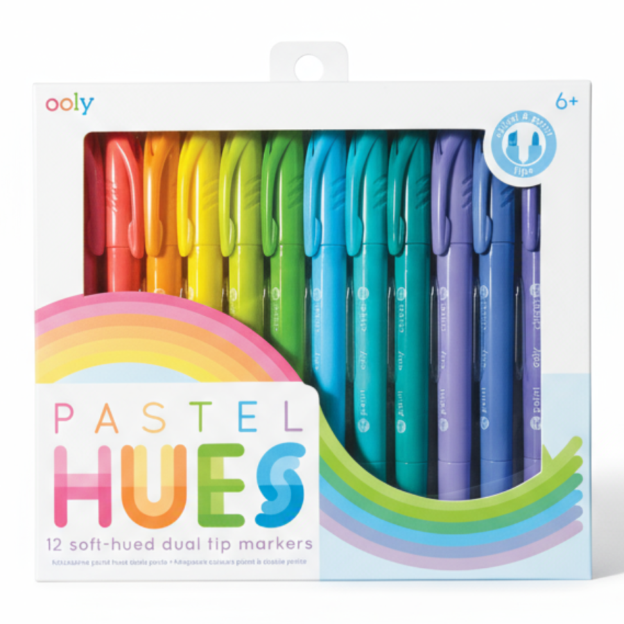 Flamastry pastelowe - Pastel Hues / Ooly