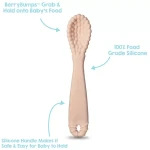 Pierwsza łyżeczka dla niemowlaka - różowa i biała / RazBaby