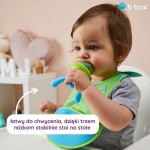 Gryzak silikonowy do podawania pokarmu - piwonia / b.box