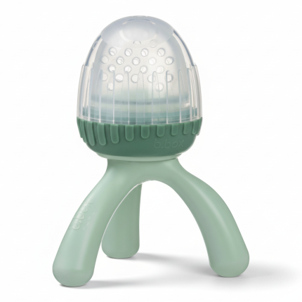 Gryzak silikonowy do podawania pokarmu - szałwia / b.box