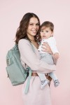 Plecak dla mam z akcesoriami Goldie Backpack Mint / Lassig Glam Label