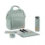 Plecak dla mam z akcesoriami Goldie Backpack Mint / Lassig Glam Label