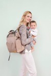 Plecak dla mam z akcesoriami Goldie Backpack Rose / Lassig Glam Label