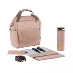 Plecak dla mam z akcesoriami Goldie Backpack Rose / Lassig Glam Label