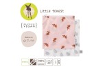 Zestaw torebek na przekąski Little Forest Zajączek / Lassig