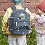 Plecak mini Happy Prints granatowy / Lassig