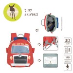 Plecak mini Tiny Drivers Wóz strażacki / Lassig
