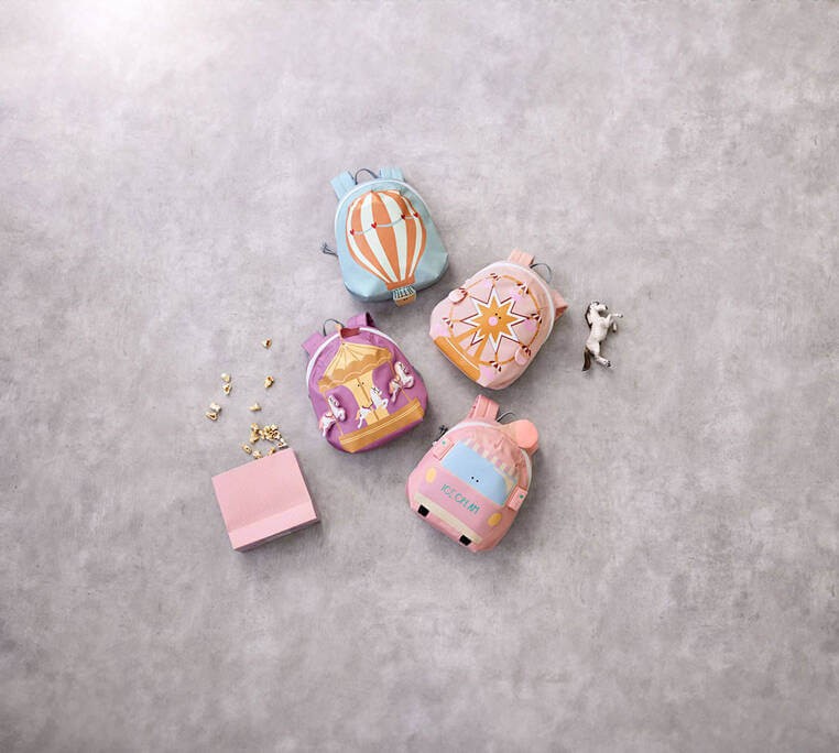 Plecak mini Tiny Drivers Samochód z lodami / Lassig