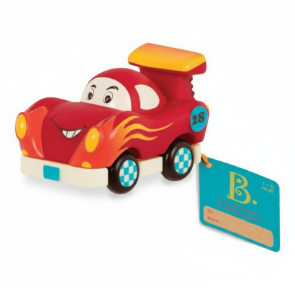 Mini Wheeee-ls! - mini autko z napędem: WYŚCIGÓWKA Freddy Zoom / B.Toys