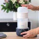 Podgrzewacz i sterylizator parowy do butelek i słoiczków Babymilk Second Night blue / Beaba